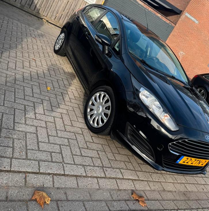 Ford Fiësta 1.0 48KW/65PK 5D 2013 Zwart, Auto's, Ford, Particulier, Benzine, A, Hatchback, Handgeschakeld, Origineel Nederlands