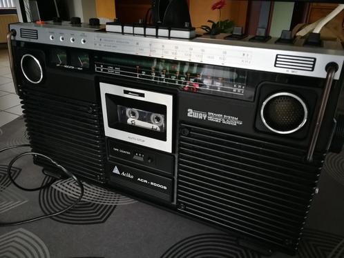 ghettoblaster Aciko ACR-2000S, Audio, Tv en Foto, Radio's, Gebruikt, Radio, Ophalen of Verzenden