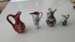 Vintage Poppenhuis Kannetjes - 4 Stuks, Ophalen of Verzenden