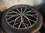 Audi 18 inch velgen, met winterbanden, 18 inch, Velg(en), Personenwagen, Gebruikt