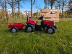 Speelgoed traptractor case rood, Ophalen, Gebruikt