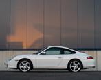 Porsche 996 Carrera 2 Manuele versnellingsbak, Auto's, Porsche, 1402 kg, Zwart, Wit, Leder