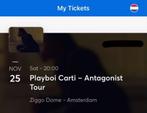 Staanplek Playboi Carti, Tickets en Kaartjes, Concerten | R&B en Hiphop, November