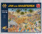 Jan van Haasteren puzzel De Oase 1500 stuks., Hobby en Vrije tijd, Denksport en Puzzels, Ophalen of Verzenden, 500 t/m 1500 stukjes