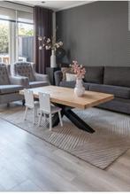 Salon tafel, Huis en Inrichting, Tafels | Salontafels, Ophalen, Gebruikt, 100 tot 150 cm, Eikenhout