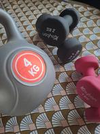 Kettlebell 4kg + Gewichten 1 & 2kg - Set, Ophalen of Verzenden, Kettlebell