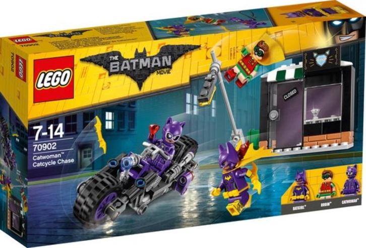LEGO Batman Movie Catwoman Catcycle Achtervolging - 70902, Kinderen en Baby's, Speelgoed | Duplo en Lego, Nieuw, Lego, Complete set
