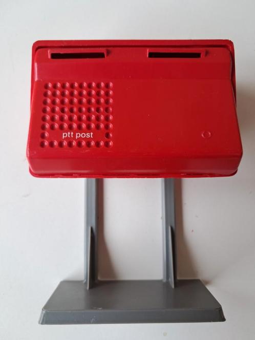 PTT POST miniatuur brievenbus + stempels, Verzamelen, Retro, Overige typen, Ophalen of Verzenden