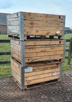 Stevige houten kratten, Doe-het-zelf en Verbouw, Gebruikt, 100 cm of meer, 60 cm of meer, Ophalen of Verzenden