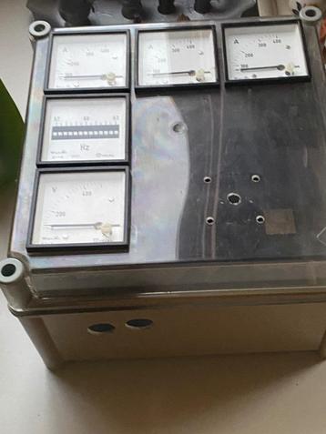 3 fasenkast met meters beschikbaar voor biedingen