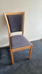 Ikea eetstoel 3 stuks, Huis en Inrichting, Stoelen, Ophalen, Gebruikt, Blauw, Zweeds