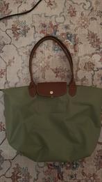 Longchamp le pliage M groen, Sieraden, Tassen en Uiterlijk, Tassen | Damestassen, Ophalen of Verzenden, Gebruikt, Groen, Handtas