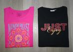 2 x dames t-shirt maat M - (nieuw) !!, Maat 38/40 (M), City Life, Zwart, Nieuw