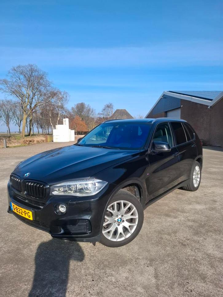 BMW X5 Xdrive 30D Aut8 2015 Zwart M-PAKKET, Auto's, BMW, Particulier, X5, 4x4, ABS, Achteruitrijcamera, Adaptieve lichten, Airbags