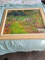 Mooi schilderij van tuin, Ophalen