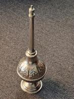 Vintage Marokkaanse Parfum/Rozenwater houder verzilverd., Ophalen of Verzenden