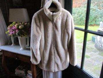 mj/OUTERWEAR/jas/imitatiebontjas/maat 44/ ALS NIEUW! beschikbaar voor biedingen