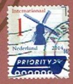 3150 - Nederl. Iconen Intern . - '14 - Molen - gebr (p A'dam, Postzegels en Munten, Postzegels | Nederland, Ophalen of Verzenden