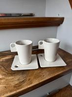 2x Kop met schotel | Royal Boch, Huis en Inrichting, Keuken | Servies, Ophalen of Verzenden, Zo goed als nieuw, Overige stijlen