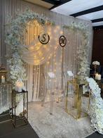 Backdrop voor bruiloft of verloving te huur, Ophalen of Verzenden, Zo goed als nieuw, Geboorte of Huwelijk