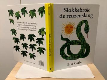 Boek Eric Carle Slokkebrok reuzenslang oerwoud prentenboek beschikbaar voor biedingen