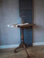 Wijntafel stoer en sober, Huis en Inrichting, Tafels | Bijzettafels, Ophalen, 55 tot 75 cm, Zo goed als nieuw, Stoer en sober, landelijk