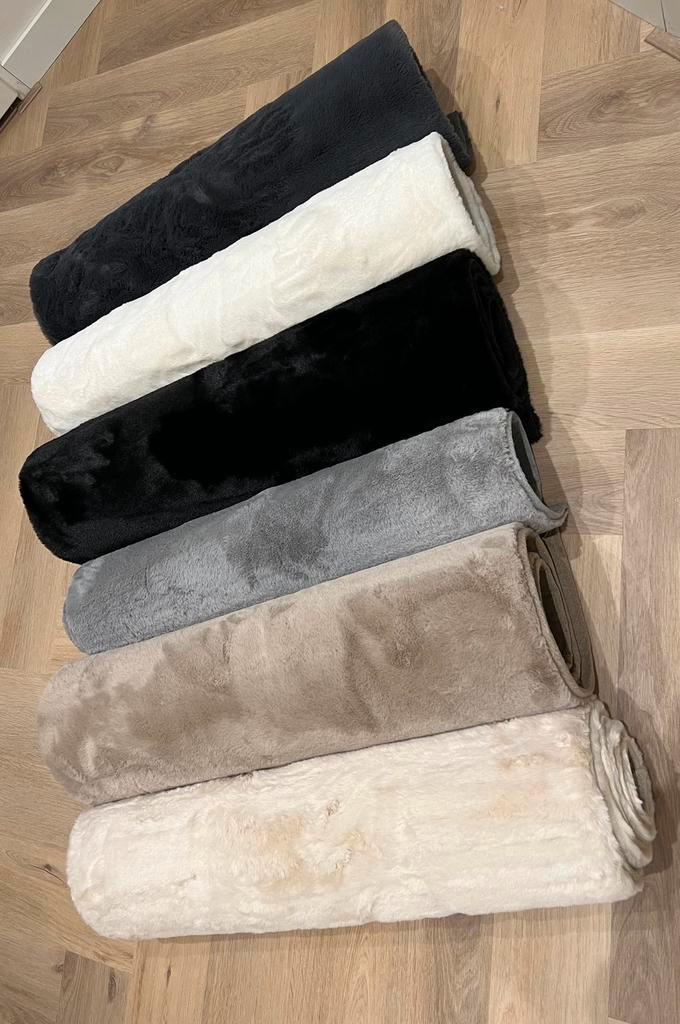 HOOGPOLIG VLOERKLEDEN ERIC KUSTER STYLE TAUP ZWART GRIJS ANT, Huis en Inrichting, Stoffering | Tapijten en Kleden, Nieuw, 200 cm of meer