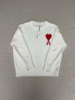 Ami Paris Witte Trui - Maat M - Nieuw met kaartjes, Kleding | Heren, Truien en Vesten, Ophalen of Verzenden, Nieuw, Wit, Ami Paris