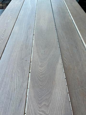 Eiken vloer 89 m2 lamel parket 19 cm breed 1,5 cm dik beschikbaar voor biedingen