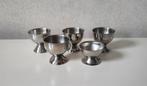 Vintage rvs eierdoppen, Huis en Inrichting, Keuken | Servies, Ophalen of Verzenden, Overige materialen, Overige stijlen, Overige typen
