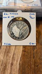 €10 Finland 2002 - zilver proof - 50 jaar Olympische spelen, Verzenden, Zilver, Finland, 10 euro