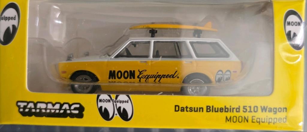 Tarmac Works Datsun Bluebird 510 Wagon MOON Equipped, Tarmac Works, Onbekend, Nieuw, Ophalen of Verzenden