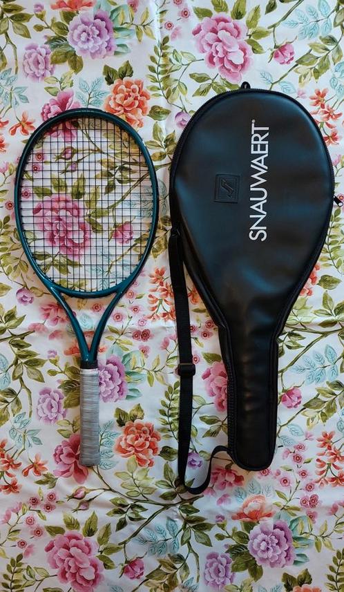Snauwaert tennisracket MCE 105.64 GC met hoes, Sport en Fitness, Tennis, Gebruikt, Racket, Overige merken, L3, Ophalen of Verzenden