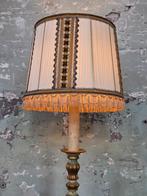 Grote cilindervormige lampenkap met franjes, Ophalen, Gebruikt, 25 tot 50 cm, Klassiek / Retro / Vintage