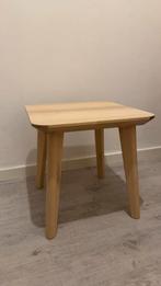 IKEA LISABO Tafeltje, essenfineer, 45x45 cm (ZGAN), Huis en Inrichting, Tafels | Bijzettafels, Ophalen, Minder dan 55 cm, Zo goed als nieuw