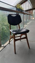 Jaren 50 koehoorn stoel. Opknapper, Huis en Inrichting, Stoelen, Ophalen, Gebruikt, Eén