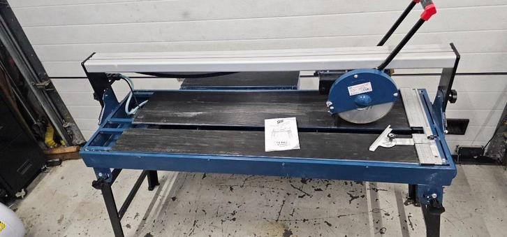 HBM Tegelzaagmachine - Tegelsnijder - 1200 mm.- 1200 Watt, Doe-het-zelf en Verbouw, Tegels, Zo goed als nieuw, Overige typen, Overige materialen