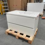 LAATSTE! Wastafelkast badmeubel 80 cm wit - Nieuw! nr144, Nieuw, Minder dan 100 cm, Wastafelkast, 25 tot 50 cm