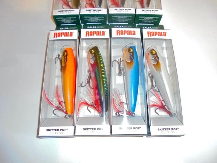 Rapala Skitter Pop Elite 9,5cm 17g Top Water Popping Nieuw., Watersport en Boten, Hengelsport | Roofvissen, Nieuw, Overige typen