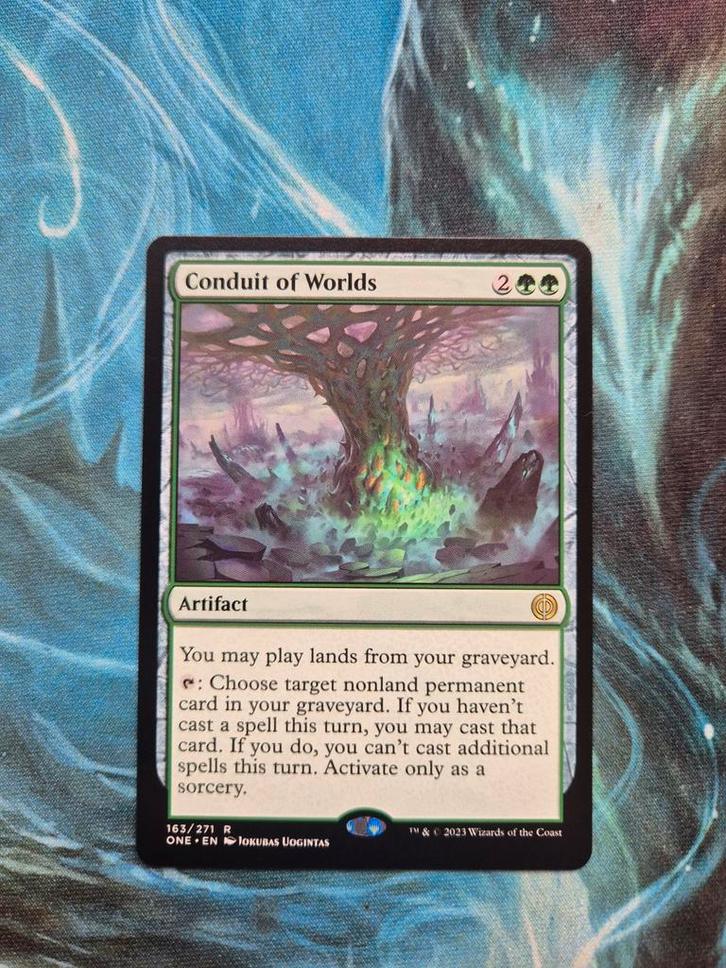 Conduit of Worlds - Phyrexia All Will Be One, Hobby en Vrije tijd, Verzamelkaartspellen | Magic the Gathering, Zo goed als nieuw