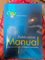Publication Manual APA, 6e editie, Gelezen, American Psychological Association, Gamma, HBO