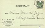 A.L. Wissink, Terborg - 11.1934 - briefkaart, Ophalen of Verzenden, Briefkaart