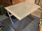 Glas desk zij tafel, Huis en Inrichting, Ophalen, Zo goed als nieuw