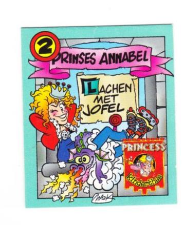 prinses Annabel Lachen met jofel Princess kinderthee  1998 beschikbaar voor biedingen