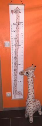 Groot knuffeldier giraf + groeimeter (H&M), Kinderen en Baby's, Ophalen, Zo goed als nieuw, Overige typen