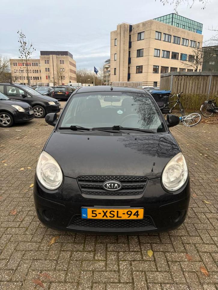Kia Picanto 1.1 2009 Zwart, Auto's, Kia, Picanto, Benzine, B, Hatchback, Handgeschakeld, Geïmporteerd, Zwart, Voorwielaandrijving