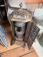 Antieke Potkachel - Goed Werkend + Plaat & Kachelbuis, Huis en Inrichting, Ophalen, Potkachel, Gebruikt, Vrijstaand