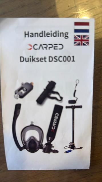 Duik,snorkelset carped DSC001 nieuw beschikbaar voor biedingen