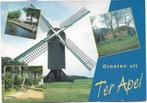 Ter Apel Meerluik Molen, Verzamelen, Ansichtkaarten | Nederland, Verzenden, 1980 tot heden, Gelopen, Groningen