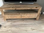 Steigerhouten TV meubel - 130x44,5x50 cm, Huis en Inrichting, Kasten | Televisiemeubels, Ophalen, Gebruikt, 100 tot 150 cm, Minder dan 100 cm
